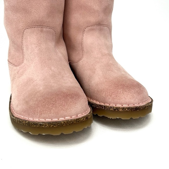 Birkenstock Upsalla Shearling Suede Leather Boots Size 36 = 5.5 - 6 Pink New NWT - Picture 14 of 15